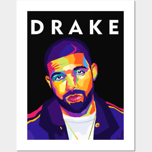 Rapper Drake Posters and Art